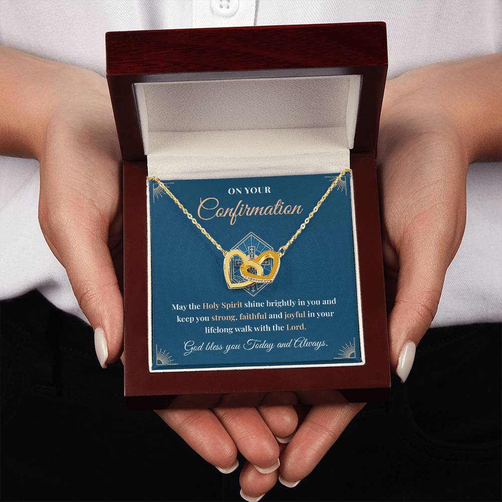 Confirmation Necklace Gift for Girl – Message Card