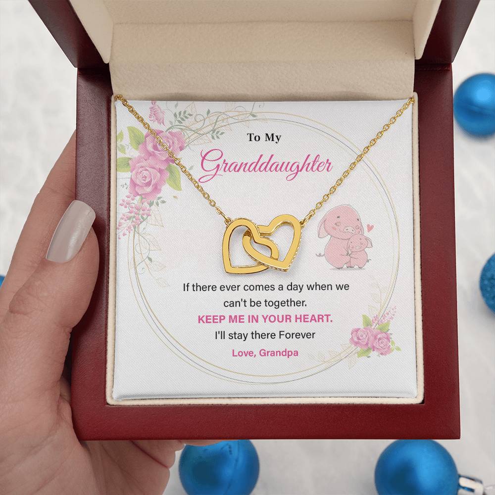Granddaughter Gift from Grandpa with Message Card