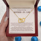 Mother-in-Law Necklace Gift With Sentimental Note