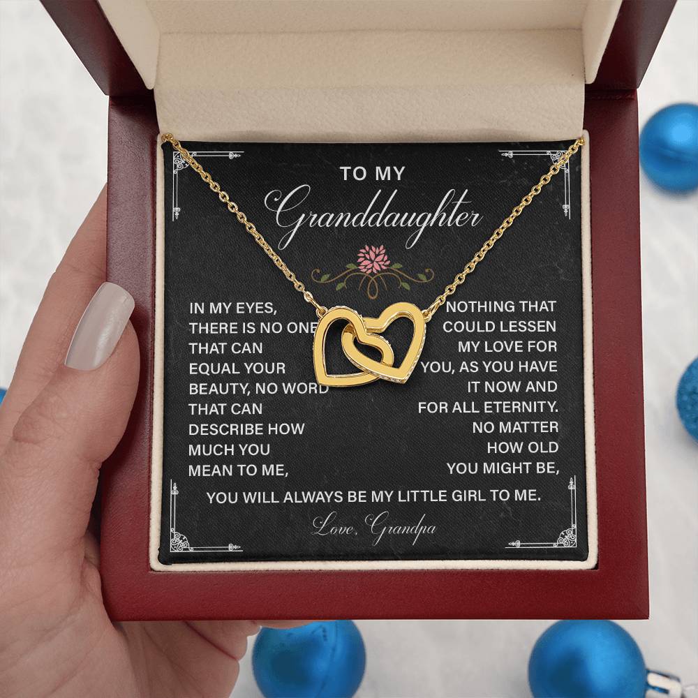 Granddaughter Gift from Grandpa – Eternal Love Necklace