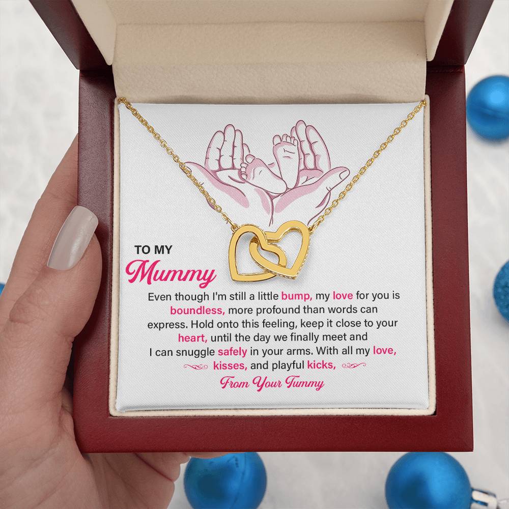 Mummy To Be Necklace Gift from Baby Bump