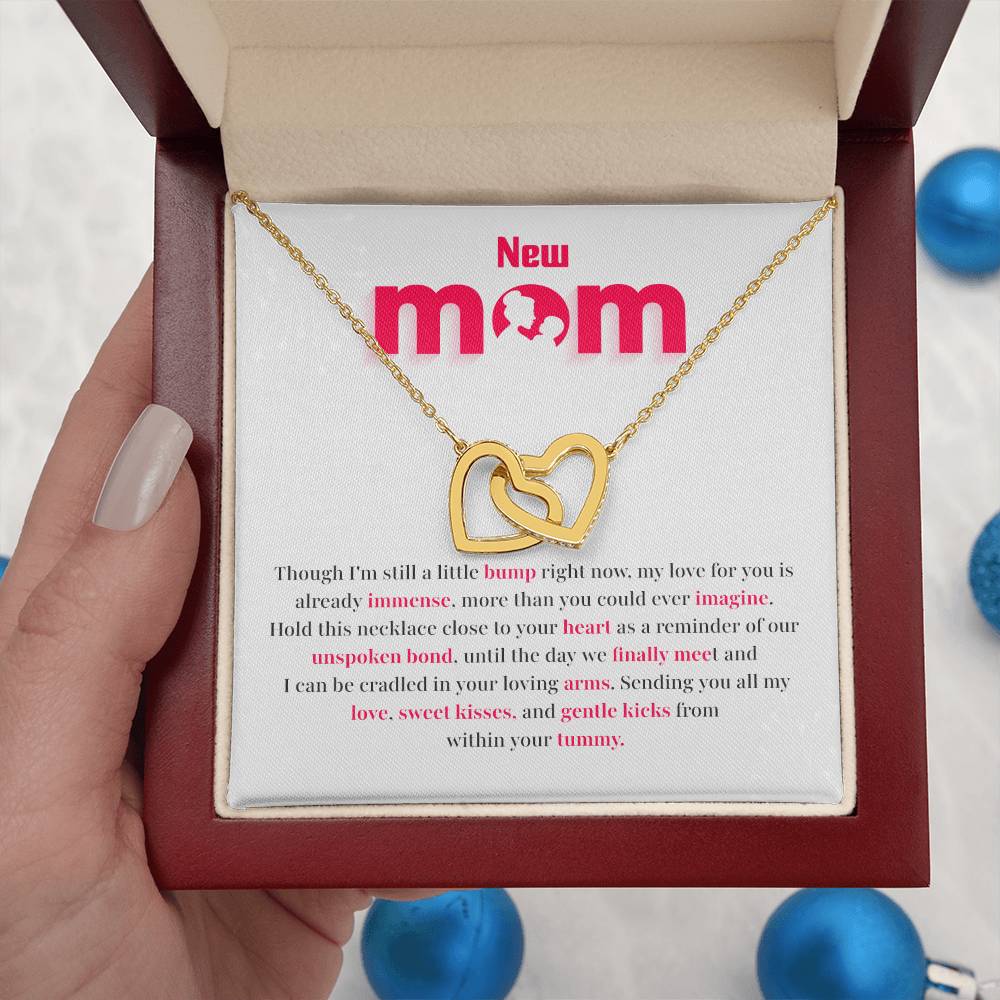 New Mom Necklace – Gift from Baby Bump