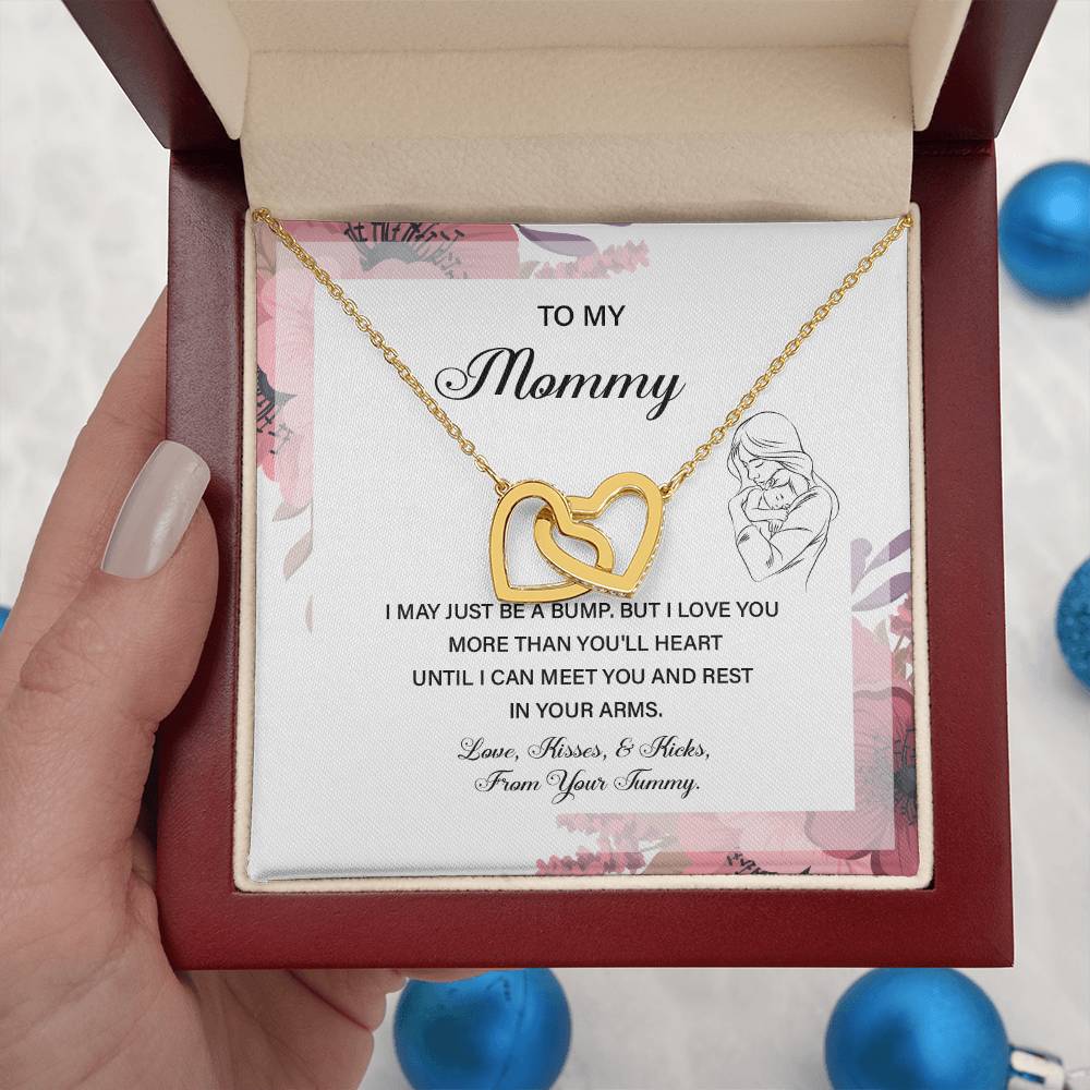 Mommy Necklace from Baby Bump for Pregnant Mom