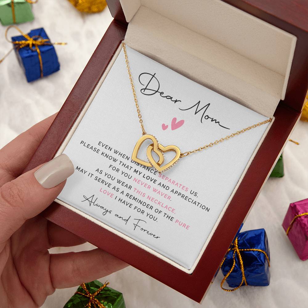 Dear Mom Dear Mom Necklace Gift Heartfelt Gift For Mom Thoughtful Gift For Mom Unique Gift For Mother-child Bond Meaningful Gift For Mom Proud Child Gift For Mom Appreciation Gift For Mom Special Occasion Gift For Mom Gratitude For Mom Necklace