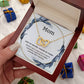 Necklace Gift for Mom – Message Card and Gift Box