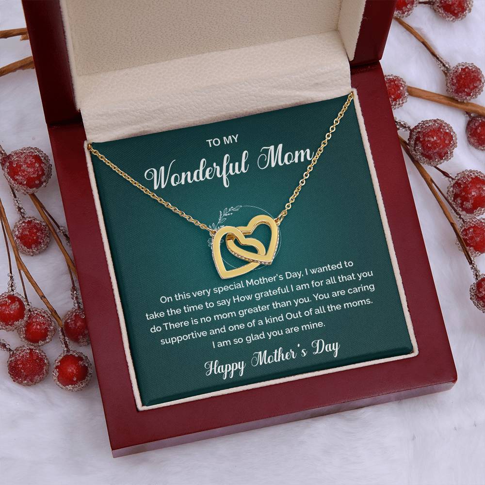 To My Wonderful Mom One-of-a-kind Mom Necklace Best Mom Ever Necklace Gratitude For Mom Necklace Spiritual Bond With Mom Necklace Heartfelt Message Necklace For Mom Wonderful Mom Necklace Gift Heartfelt Gift For Mom Gift For Mom