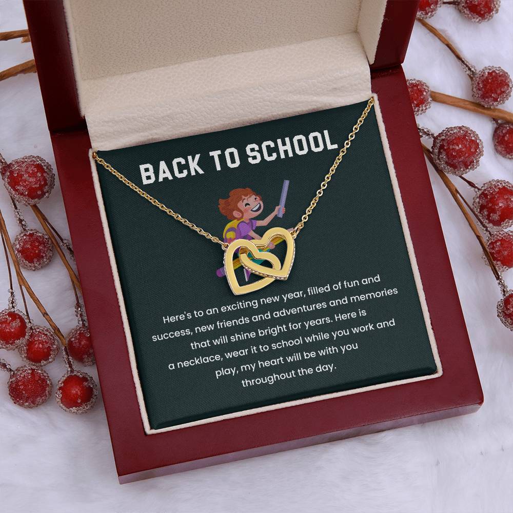 Back To School Necklace Gift Back To School Gift Heartfelt Gift For Students Supportive Jewelry For Kids Emotional Connection Necklace Unique Gift For School Milestone Celebration Jewelry Necklace For New Adventures  Necklace That Symbolizes Love