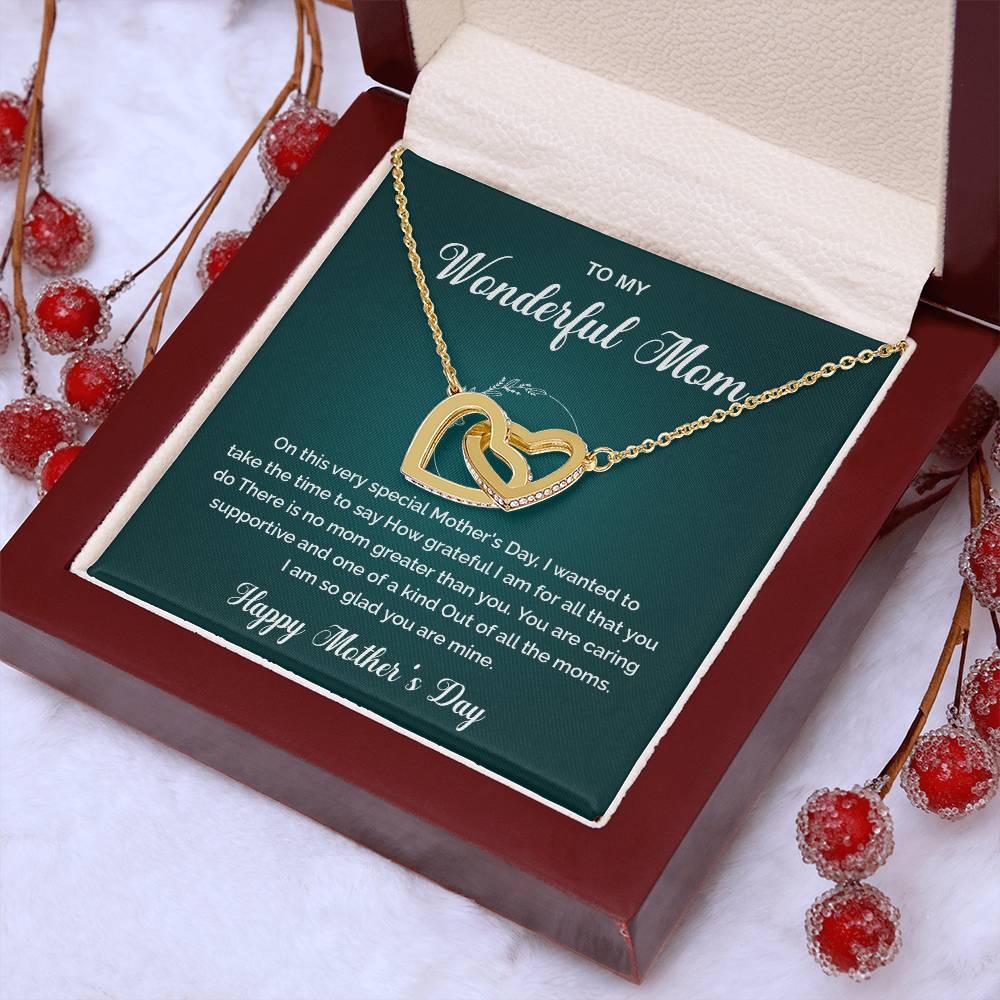 To My Wonderful Mom One-of-a-kind Mom Necklace Best Mom Ever Necklace Gratitude For Mom Necklace Spiritual Bond With Mom Necklace Heartfelt Message Necklace For Mom Wonderful Mom Necklace Gift Heartfelt Gift For Mom Gift For Mom