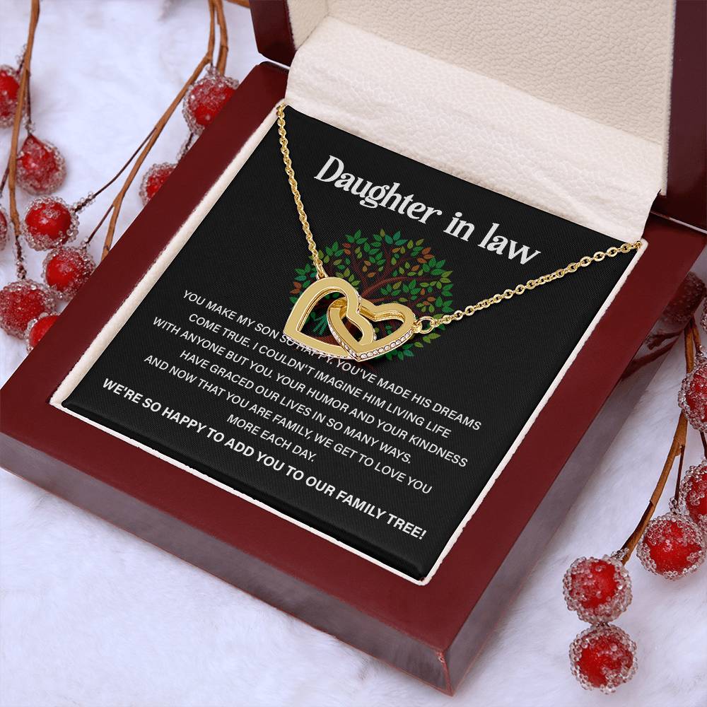 Daughter-in-law  Necklace For Daughter-in-law Loving Gift For Daughter-in-law Necklace For Daughter-in-law’s Happiness Gift For Daughter-in-law From Family Special Necklace For Daughter-in-law Gift For Daughter-in-law’s Marriage