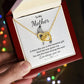 Mother Necklace from Son – Sweet Gift with Message Card