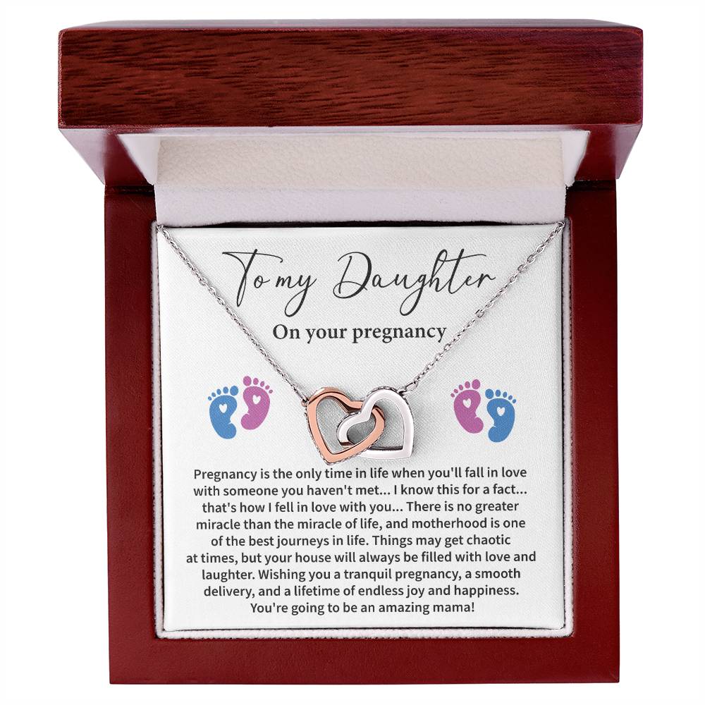 Pregnancy Gift for Daughter – Heartfelt Message Card
