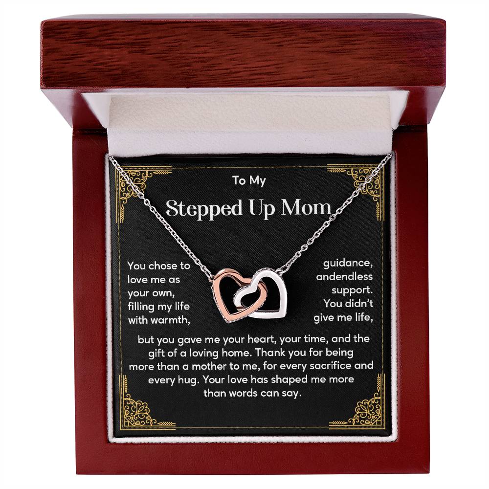 Stepmother Jewelry Gift for Wedding Day with Message