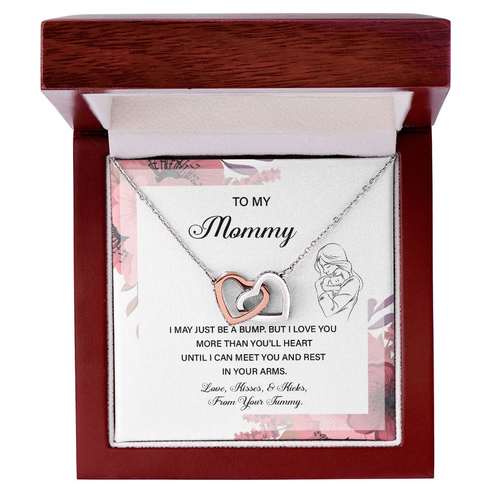 Mommy Necklace from Baby Bump for Pregnant Mom