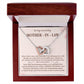 Mother-in-Law Necklace Gift With Sentimental Note