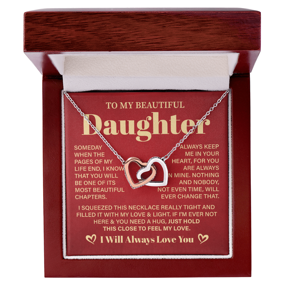 Parent to Daughter Gift with Sentimental Note and LED Box