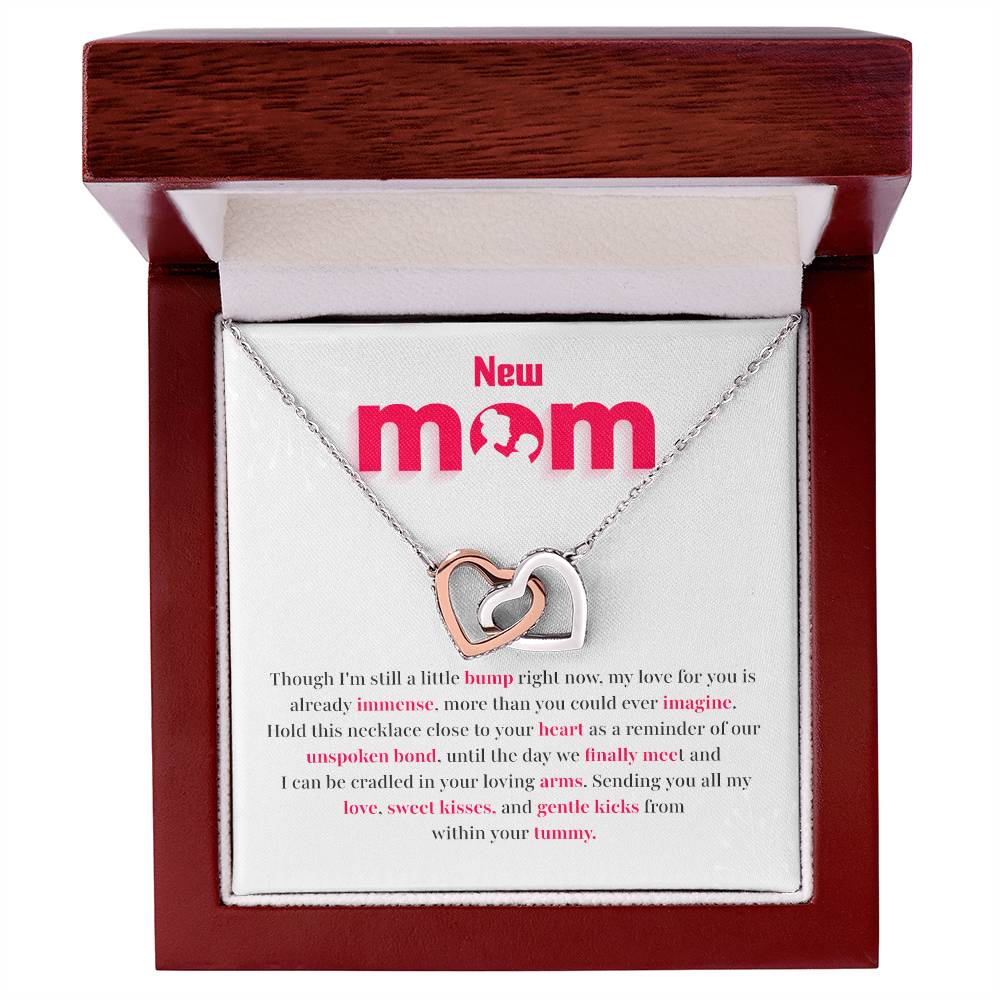New Mom Necklace – Gift from Baby Bump