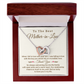 Best Mother-in-Law Necklace Gift With Thank You Card
