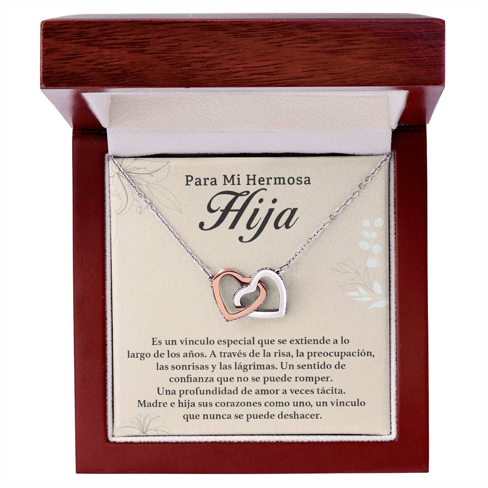 Collar Para Mi Hermosa Hija – Vínculo Eterno de Madre e Hija