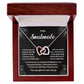 Soulmate Interlocking Hearts Necklace – Gift Box