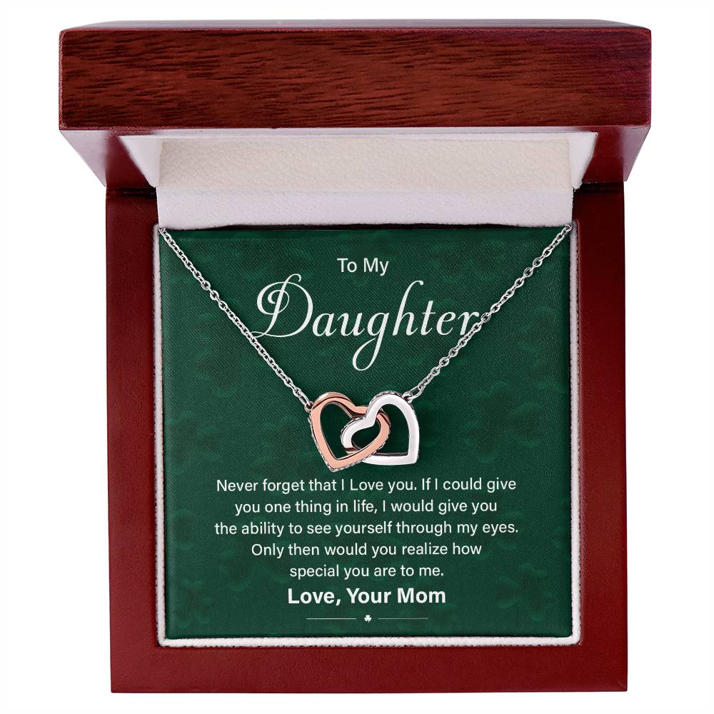 Daughter Necklace Gift for St. Patrick’s Day Box