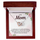 Mom Necklace Gift for Mother – With Message Card