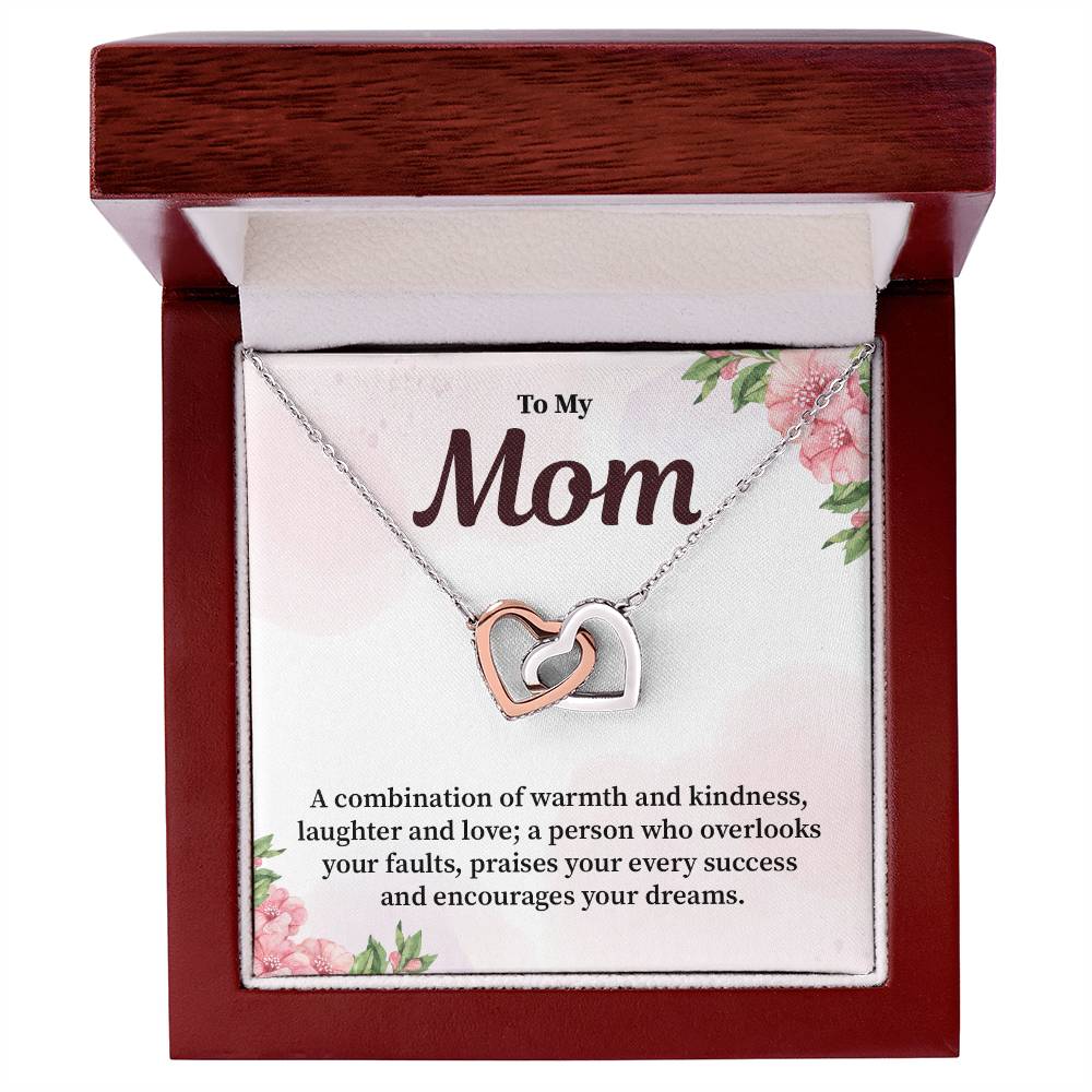 Mom Necklace Gift for Mother – With Message Card