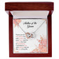 Sentimental Mother of Groom Jewelry With Message Card