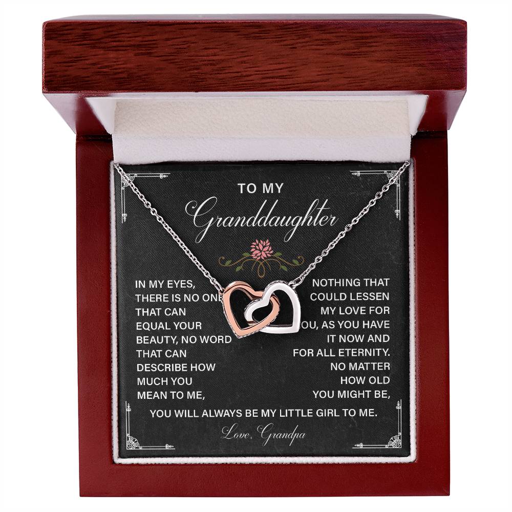 Granddaughter Gift from Grandpa – Eternal Love Necklace
