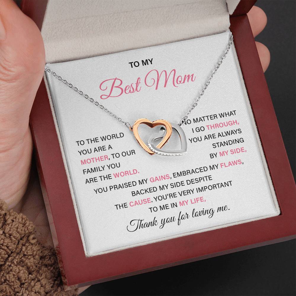 Best Necklace for Mom From Child With Heartfelt Message