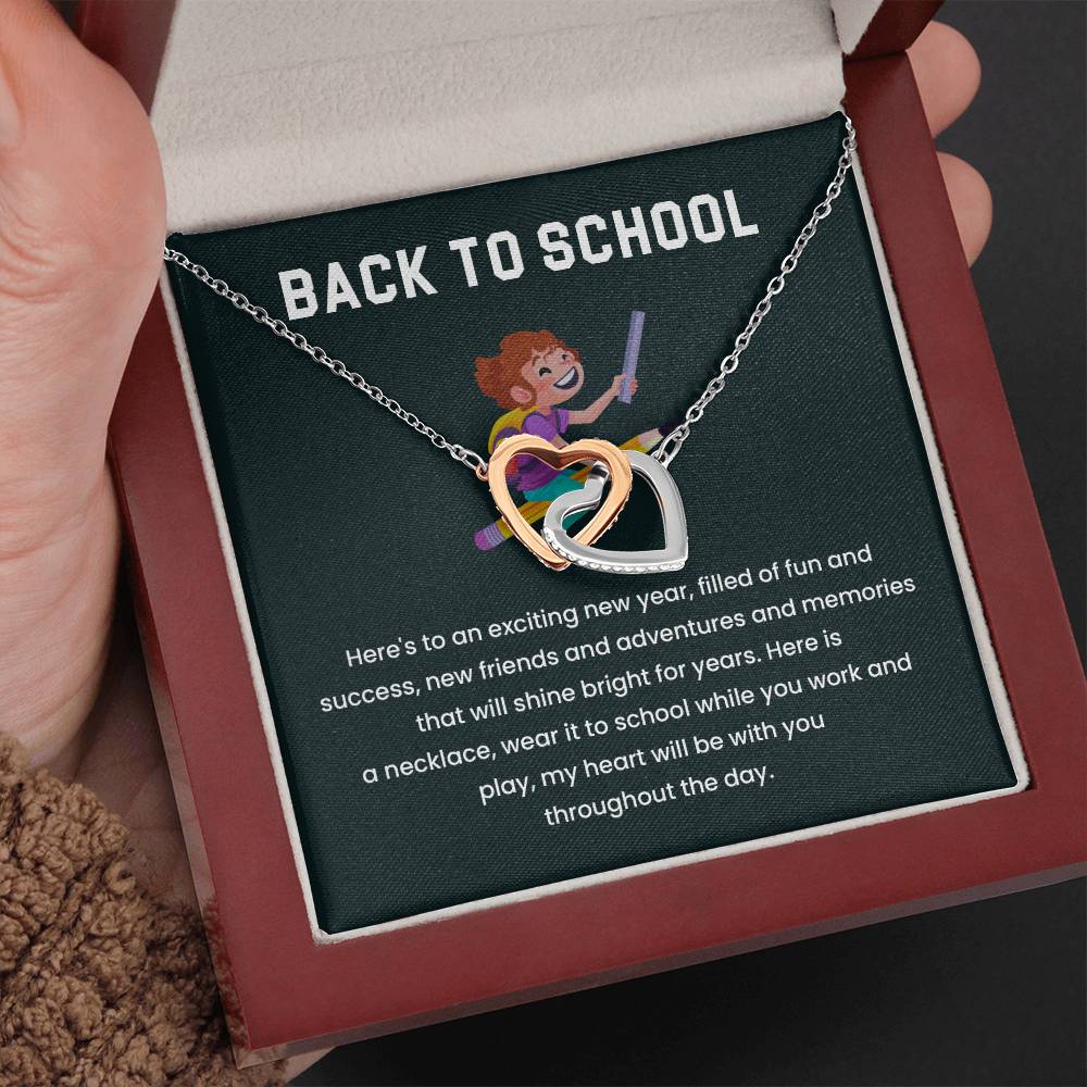 Back To School Necklace Gift Back To School Gift Heartfelt Gift For Students Supportive Jewelry For Kids Emotional Connection Necklace Unique Gift For School Milestone Celebration Jewelry Necklace For New Adventures  Necklace That Symbolizes Love