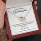 Granddaughter Gift from Grandpa – Interlocking Hearts Necklace