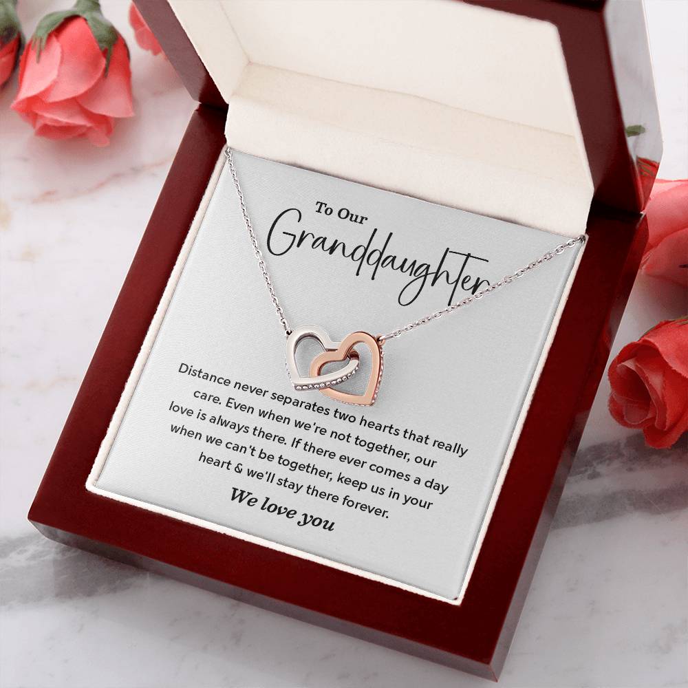 To Our Granddaughter Love You Forever Necklace Necklace For Special Granddaughter Lifelong Bond Necklace Jewelry Gift For Beloved Granddaughter Emotional Connection Necklace Unique Gift For Granddaughter Sentimental Keepsake For Granddaughter