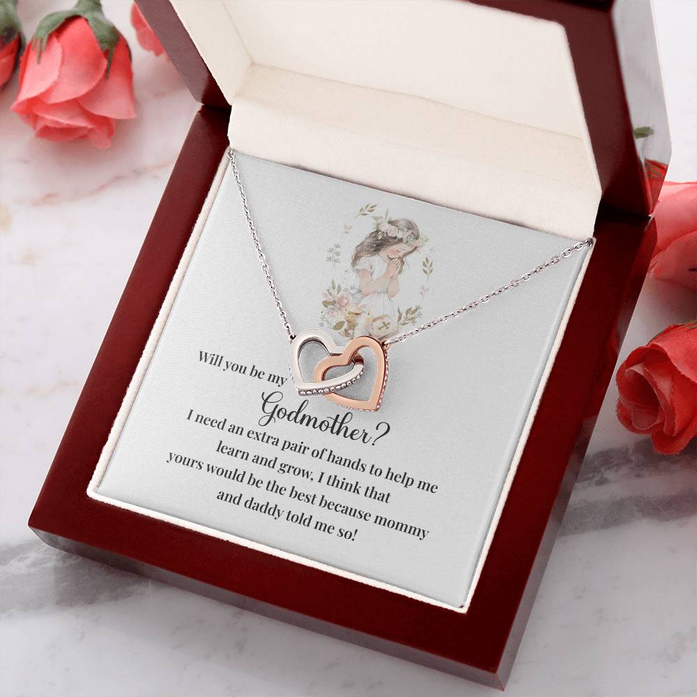 Will you be my Godmother Symbol Of Hope Jewelry Inspirational Bond Necklace Shine Bright Necklace Courageous Spirit Jewelry Embrace Your Potential Necklace Goddaughter's Journey Pendant Guidance And Love Necklace Dream Chaser Jewelry