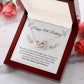 10th Birthday Necklace Gift For Girls With Message Card