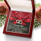 To My Wonderful Mom Necklace Gift For Mothe's Day Jewelry From Daughter, Birthday Gift For Mom With Message Card And Gift Box 925 Silver Necklace Interlocking Necklace With Meaningful Message Card And Box.