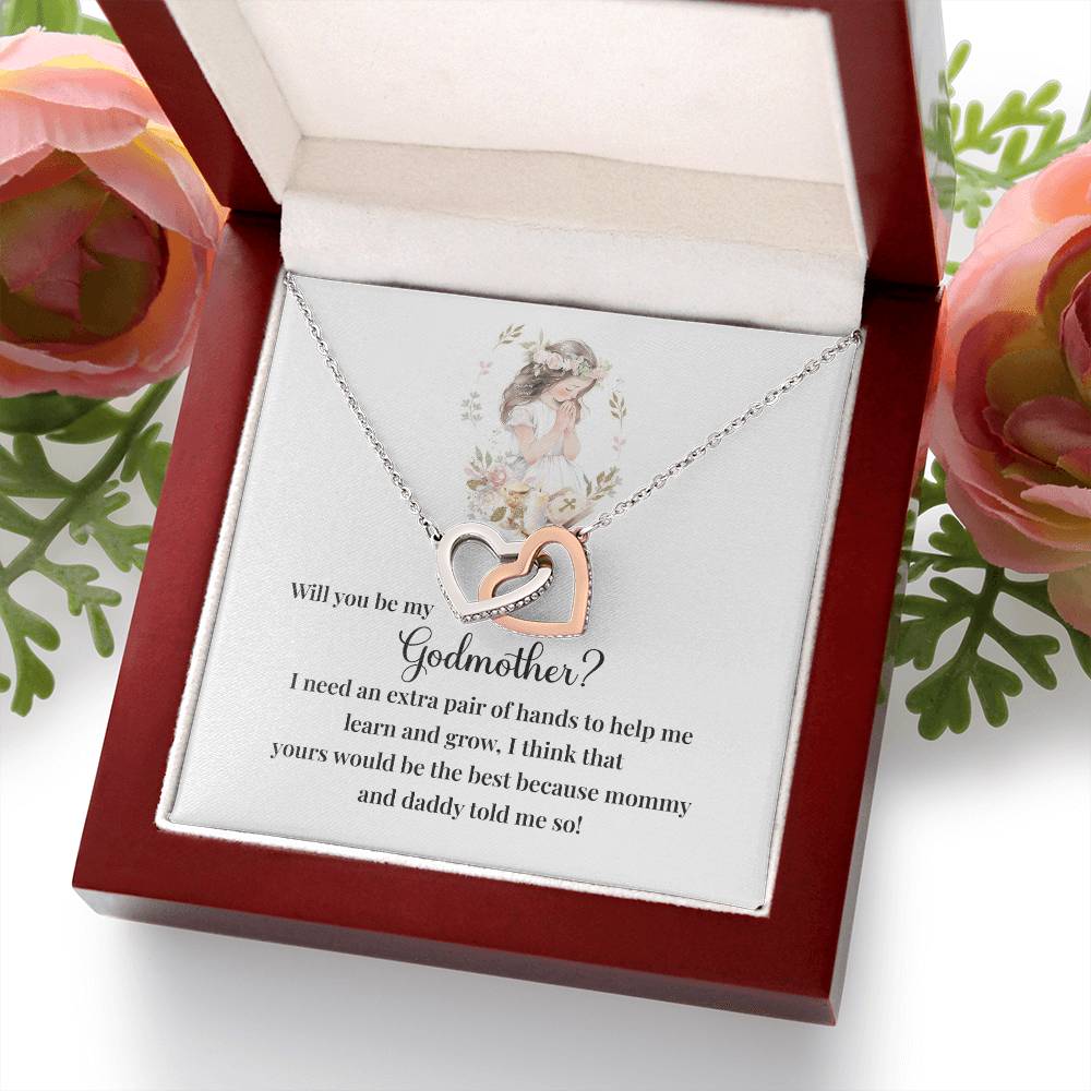 Will you be my Godmother Symbol Of Hope Jewelry Inspirational Bond Necklace Shine Bright Necklace Courageous Spirit Jewelry Embrace Your Potential Necklace Goddaughter's Journey Pendant Guidance And Love Necklace Dream Chaser Jewelry