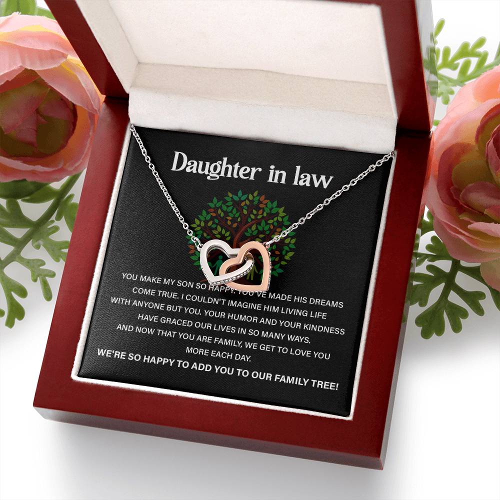 Daughter-in-law  Necklace For Daughter-in-law Loving Gift For Daughter-in-law Necklace For Daughter-in-law’s Happiness Gift For Daughter-in-law From Family Special Necklace For Daughter-in-law Gift For Daughter-in-law’s Marriage