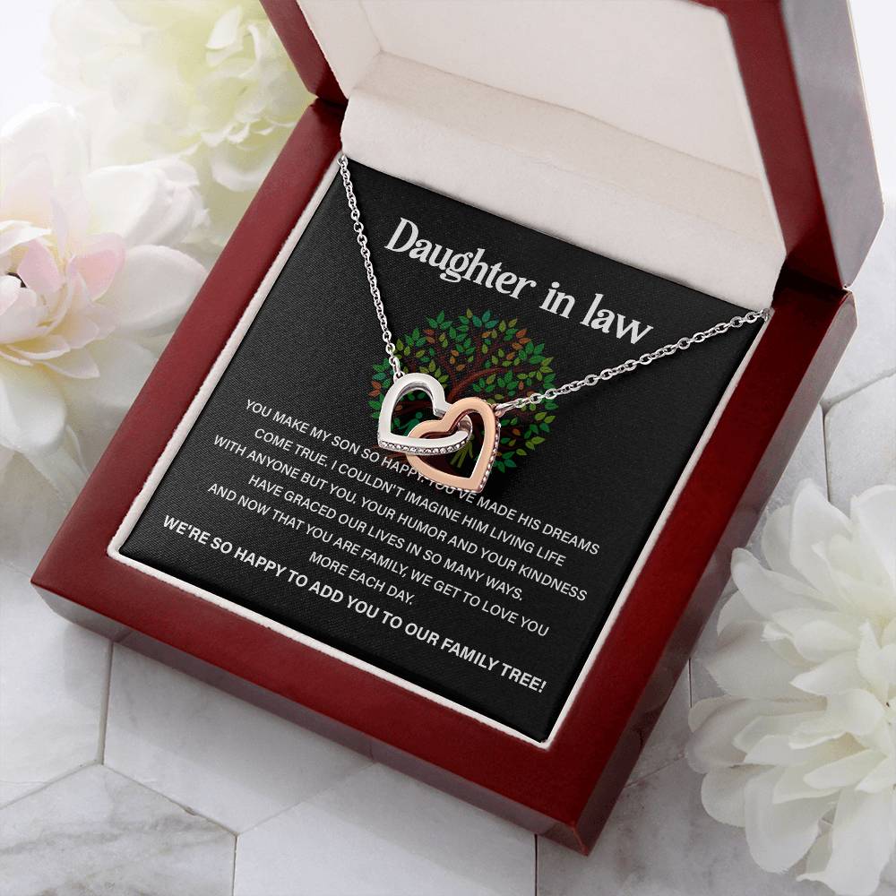 Daughter-in-law  Necklace For Daughter-in-law Loving Gift For Daughter-in-law Necklace For Daughter-in-law’s Happiness Gift For Daughter-in-law From Family Special Necklace For Daughter-in-law Gift For Daughter-in-law’s Marriage