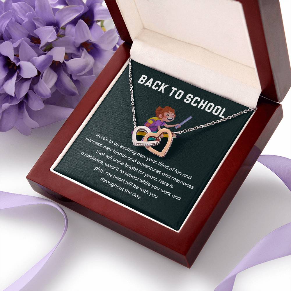 Back To School Necklace Gift Back To School Gift Heartfelt Gift For Students Supportive Jewelry For Kids Emotional Connection Necklace Unique Gift For School Milestone Celebration Jewelry Necklace For New Adventures  Necklace That Symbolizes Love