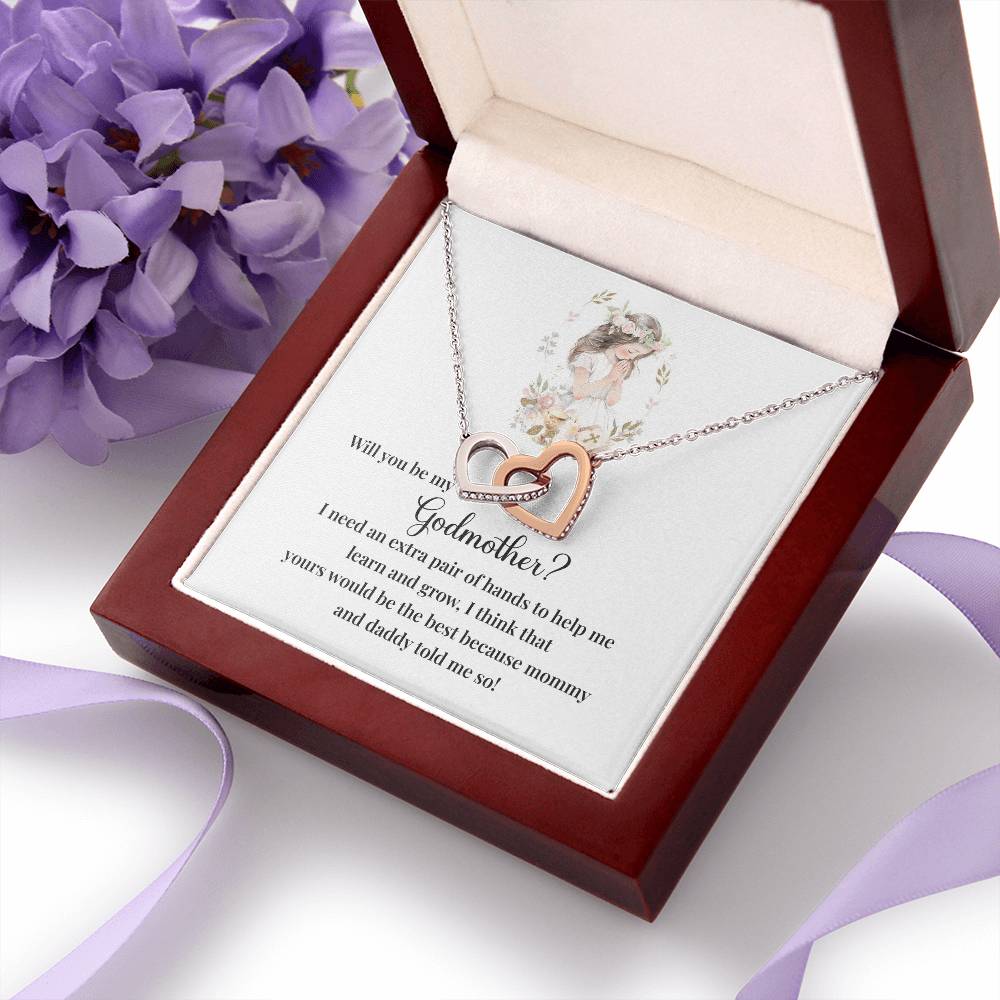 Will you be my Godmother Symbol Of Hope Jewelry Inspirational Bond Necklace Shine Bright Necklace Courageous Spirit Jewelry Embrace Your Potential Necklace Goddaughter's Journey Pendant Guidance And Love Necklace Dream Chaser Jewelry