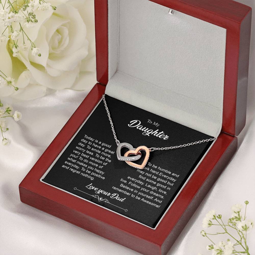 Inspirational Daughter Necklace from Dad