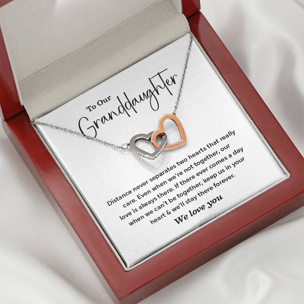 To Our Granddaughter Love You Forever Necklace Necklace For Special Granddaughter Lifelong Bond Necklace Jewelry Gift For Beloved Granddaughter Emotional Connection Necklace Unique Gift For Granddaughter Sentimental Keepsake For Granddaughter