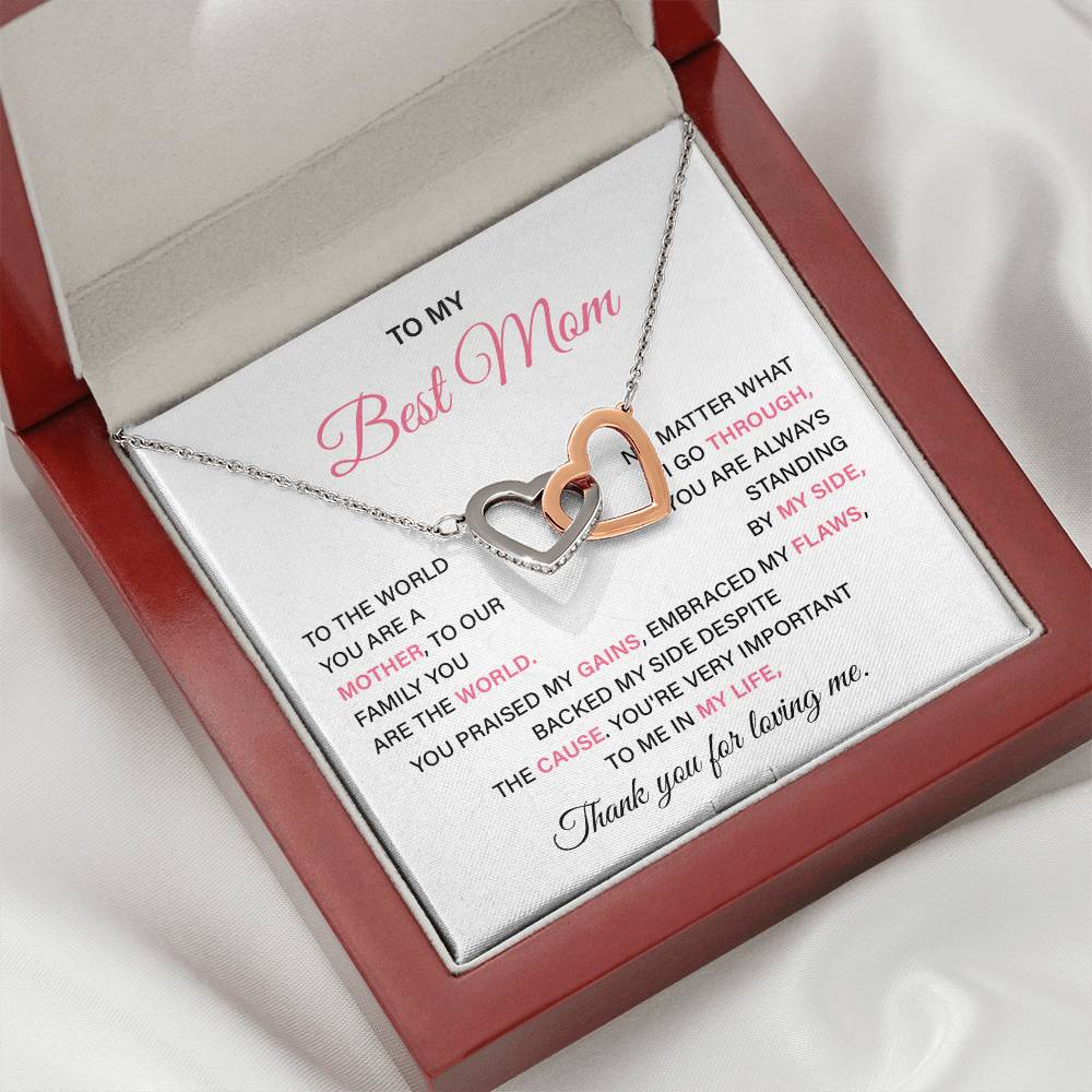 Best Necklace for Mom From Child With Heartfelt Message