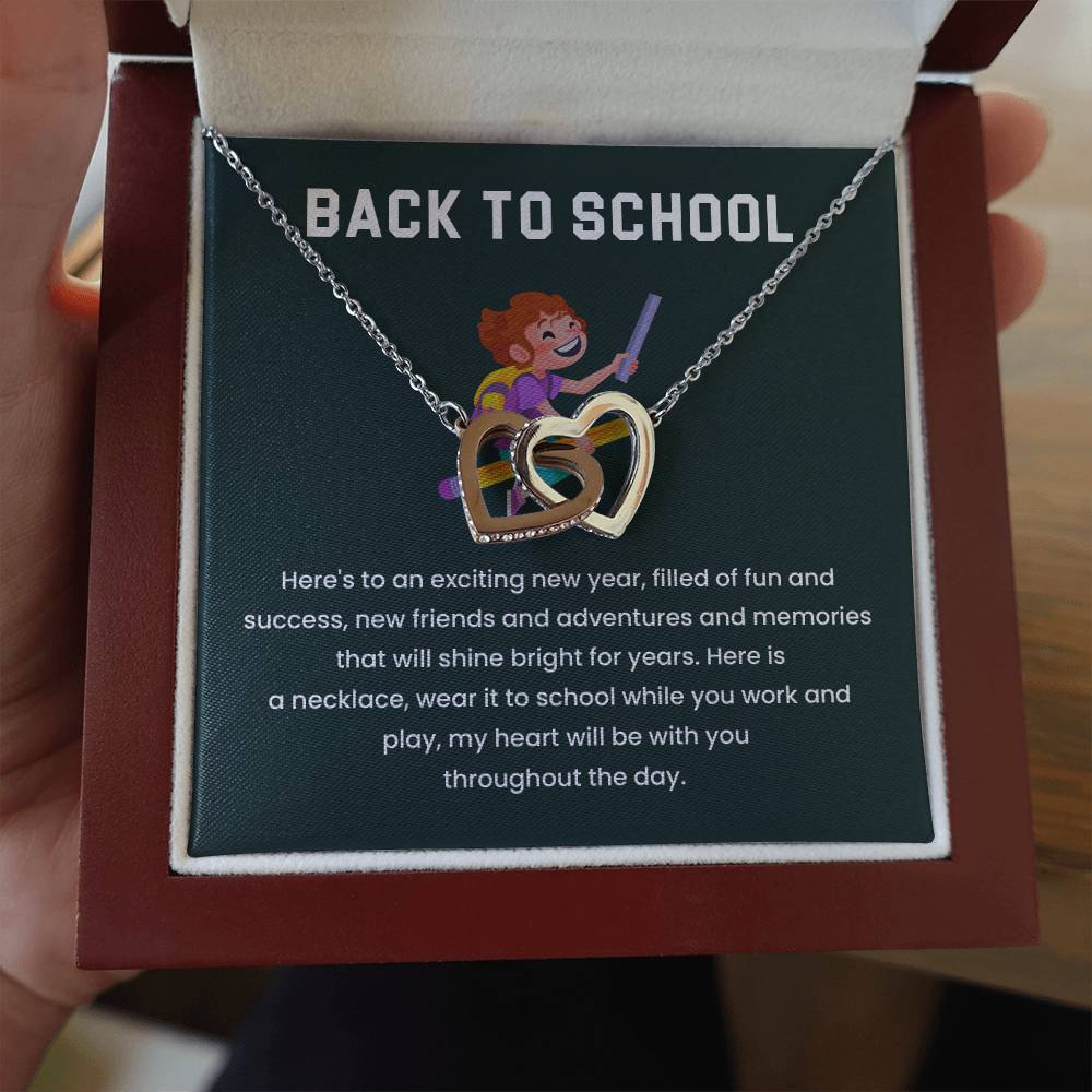 Back To School Necklace Gift Back To School Gift Heartfelt Gift For Students Supportive Jewelry For Kids Emotional Connection Necklace Unique Gift For School Milestone Celebration Jewelry Necklace For New Adventures  Necklace That Symbolizes Love