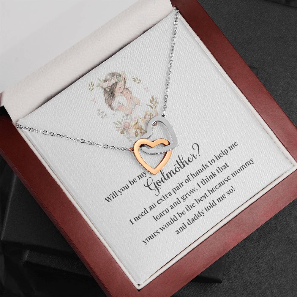 Will you be my Godmother Symbol Of Hope Jewelry Inspirational Bond Necklace Shine Bright Necklace Courageous Spirit Jewelry Embrace Your Potential Necklace Goddaughter's Journey Pendant Guidance And Love Necklace Dream Chaser Jewelry