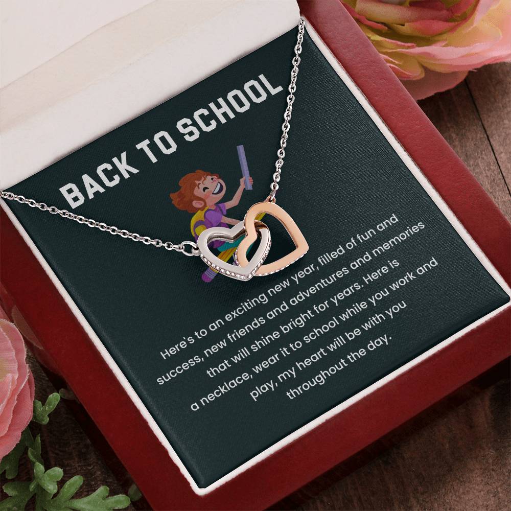 Back To School Necklace Gift Back To School Gift Heartfelt Gift For Students Supportive Jewelry For Kids Emotional Connection Necklace Unique Gift For School Milestone Celebration Jewelry Necklace For New Adventures  Necklace That Symbolizes Love