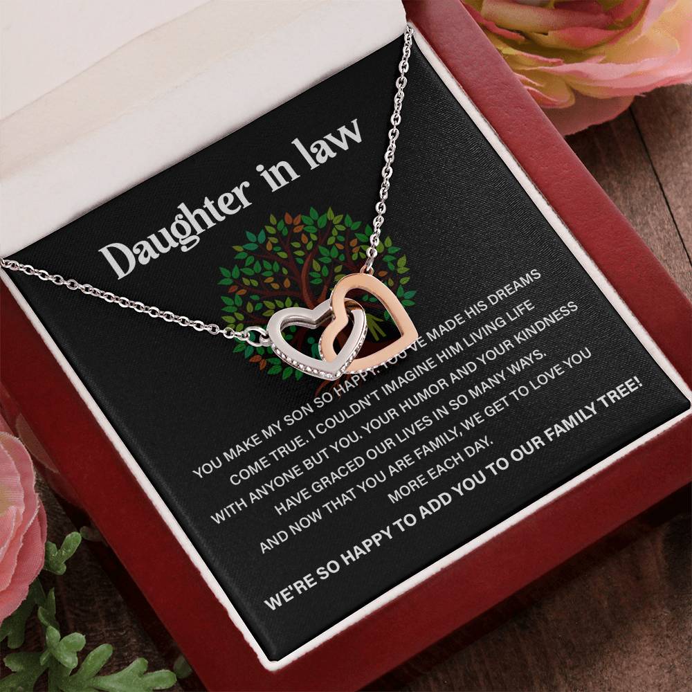 Daughter-in-law  Necklace For Daughter-in-law Loving Gift For Daughter-in-law Necklace For Daughter-in-law’s Happiness Gift For Daughter-in-law From Family Special Necklace For Daughter-in-law Gift For Daughter-in-law’s Marriage