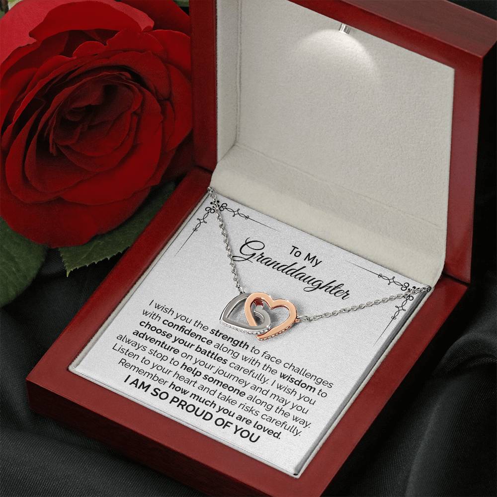 To My Granddaughter From Grandfather And Grandmother