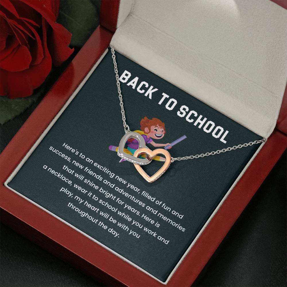 Back To School Necklace Gift Back To School Gift Heartfelt Gift For Students Supportive Jewelry For Kids Emotional Connection Necklace Unique Gift For School Milestone Celebration Jewelry Necklace For New Adventures  Necklace That Symbolizes Love