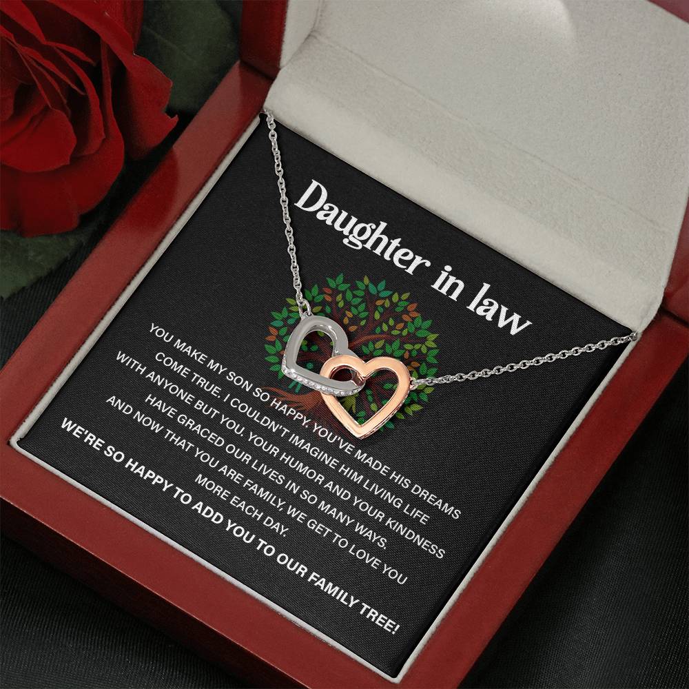 Daughter-in-law  Necklace For Daughter-in-law Loving Gift For Daughter-in-law Necklace For Daughter-in-law’s Happiness Gift For Daughter-in-law From Family Special Necklace For Daughter-in-law Gift For Daughter-in-law’s Marriage